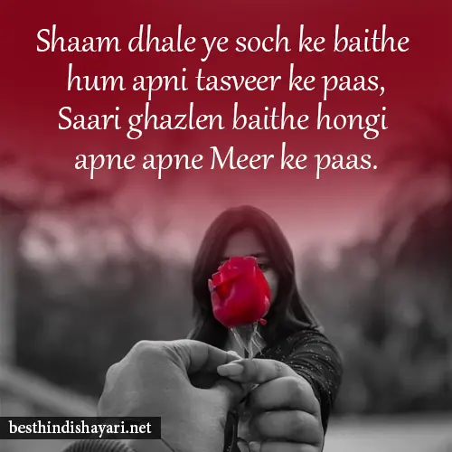 2 Line Love Shayari in English