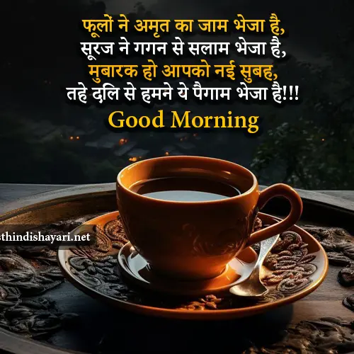 Good Morning Shayari Image