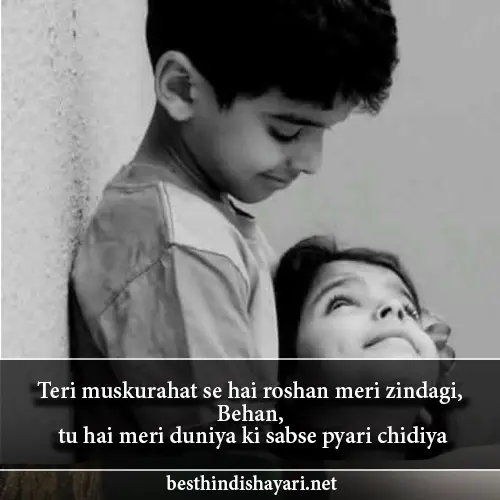 Sister Love Shayari in English