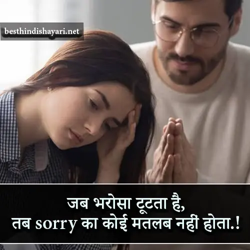 Hurt Sorry Shayari