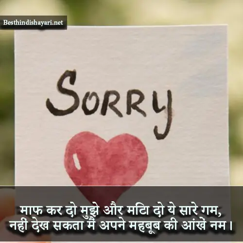 Sorry Shayari